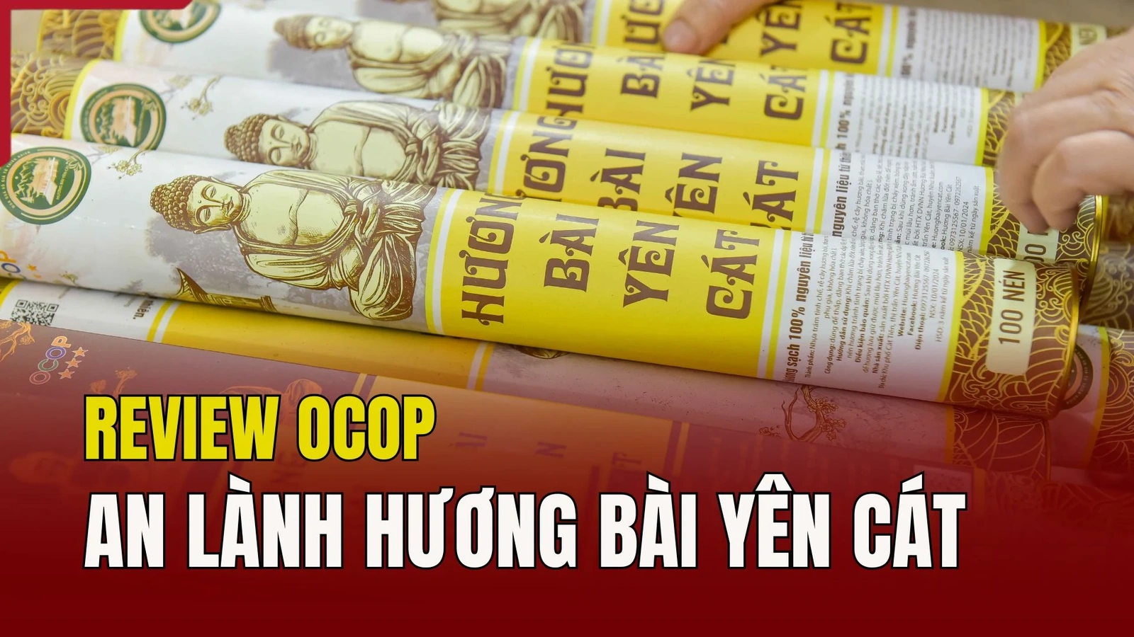 [REVIEW OCOP] An lành hương bài Yên Cát