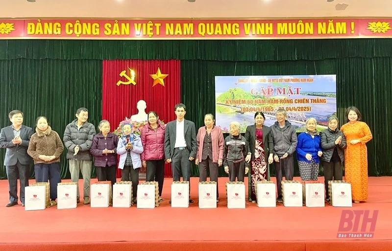 Phường Nam Ngạn gặp mặt kỷ niệm 60 năm Hàm Rồng chiến thắng