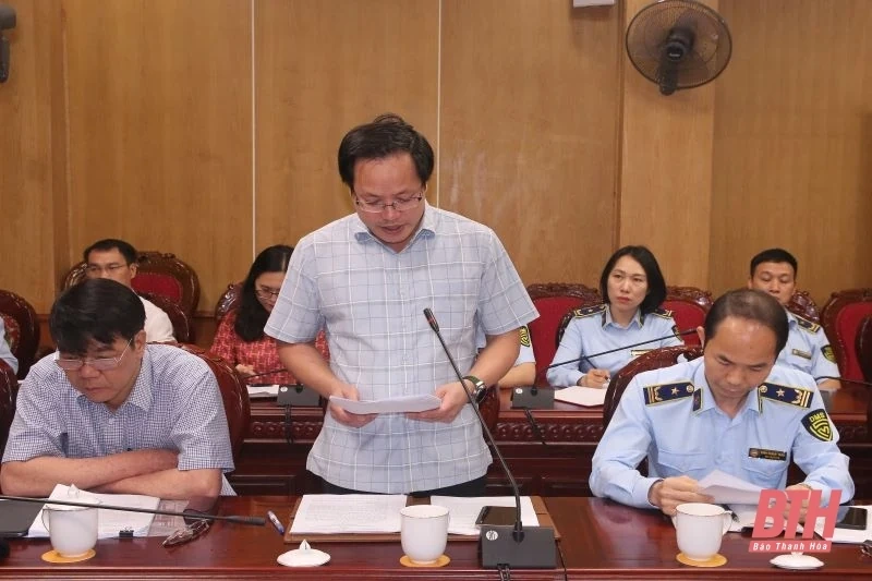 Cho ý kiến về việc thành lập Chi cục Quản lý thị trường Thanh Hóa, thuộc Sở Công Thương