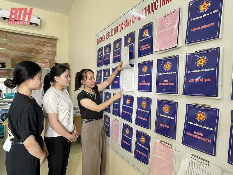 Hà Trung đẩy mạnh cải cách hành chính gắn với chuyển đổi số