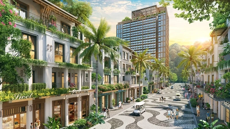 Thành phố Vịnh trung tâm Xanh Island tại Cát Bà: Kiệt tác quyến rũ