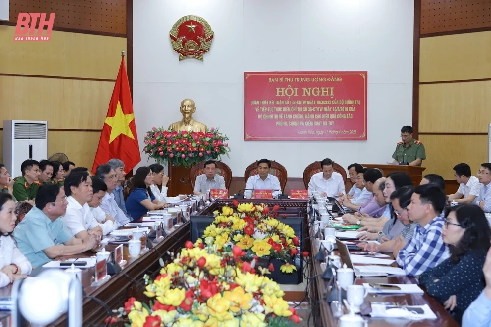 Tăng cường, nâng cao hiệu quả công tác phòng, chống và kiểm soát ma túy