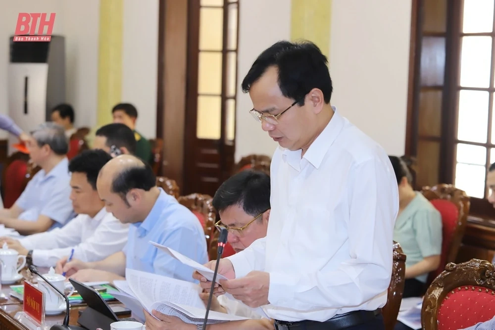 Giao ban Ban Chỉ đạo cấp tỉnh về đột phá phát triển khoa học, công nghệ, đổi mới sáng tạo và chuyển đổi số