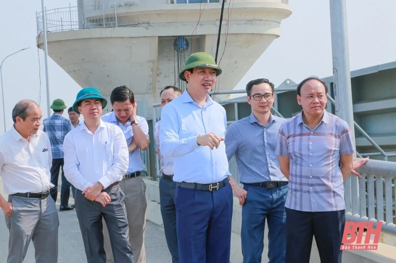 Đẩy nhanh tiến độ các dự án thủy lợi trên địa bàn tỉnh Thanh Hóa