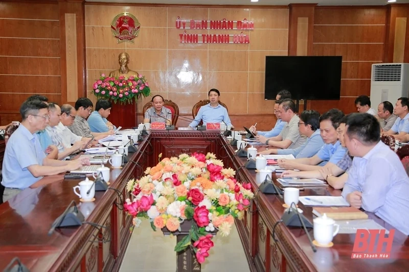 Đẩy nhanh tiến độ các dự án thủy lợi trên địa bàn tỉnh Thanh Hóa