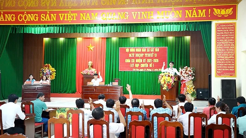 Như Xuân: HĐND 16 xã, thị trấn đồng loạt tổ chức Kỳ họp chuyên đề để thảo luận, biểu quyết thông qua chủ trương sắp xếp đơn vị hành chính cấp xã