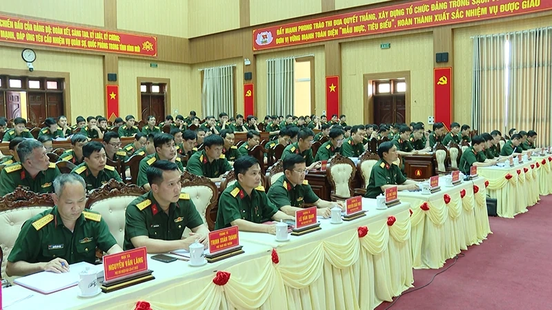 Bộ Chỉ huy Quân sự tỉnh triển khai công tác rà soát, sắp xếp tổ chức cơ quan quân sự địa phương