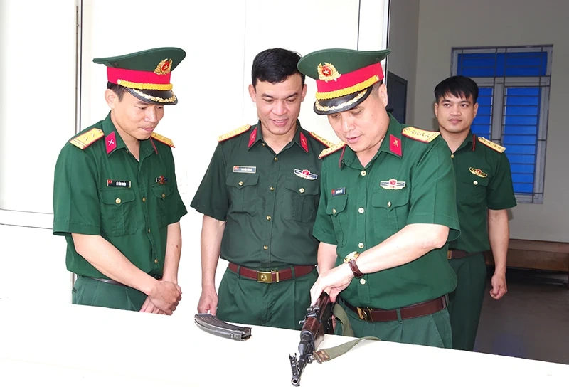 Quân khu 4 kiểm tra công tác cải cách hành chính, chuyển đổi số và an toàn, vệ sinh lao động, phòng chống cháy nổ năm 2025