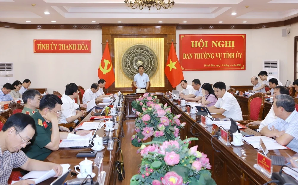 Ban Thường vụ Tỉnh ủy thông qua Đề án sắp xếp, hợp nhất Báo Thanh Hóa và Đài Phát thanh & Truyền hình Thanh Hóa