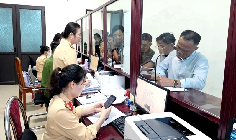 Thông báo địa điểm tiếp nhận, xử lý vi phạm trật tự, an toàn giao thông