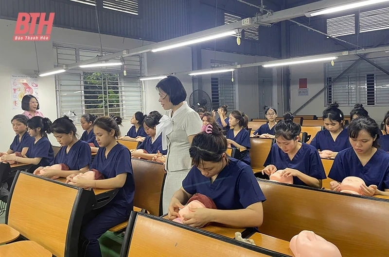 Trung tâm GDNN-GDTX huyện Như Thanh nâng cao chất lượng giáo dục nghề nghiệp