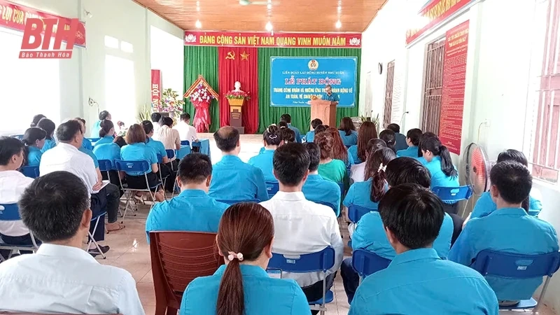 LĐLĐ huyện Như Xuân tổ chức nhiều hoạt động nhân Tháng công nhân