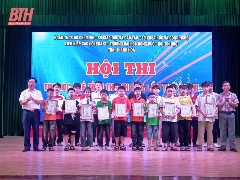 Bế mạc và trao giải Hội thi Tin học trẻ toàn tỉnh lần thứ XXVIII năm 2025