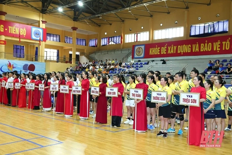 Khai mạc Hội thao Viện Kiểm sát Nhân dân hai cấp tỉnh Thanh Hóa năm 2025