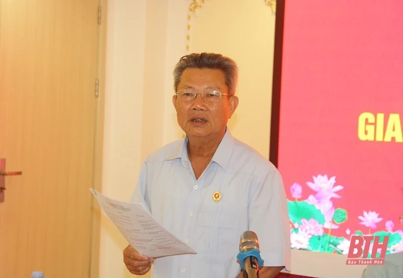 Cụm thi đua cựu chiến binh 6 tỉnh Bắc Trung bộ giao ban 6 tháng đầu năm