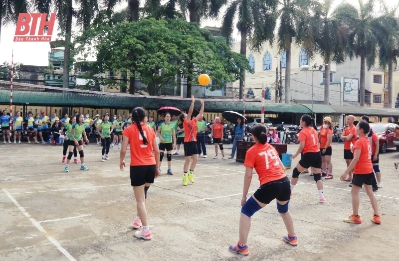 Công đoàn Khu Kinh tế Nghi Sơn và các khu công nghiệp tổ chức Hội thao công nhân, viên chức, lao động năm 2025 