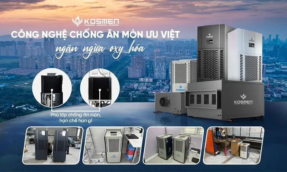 Top 5 thương hiệu máy hút ẩm công nghiệp và âm trần tốt nhất 2025