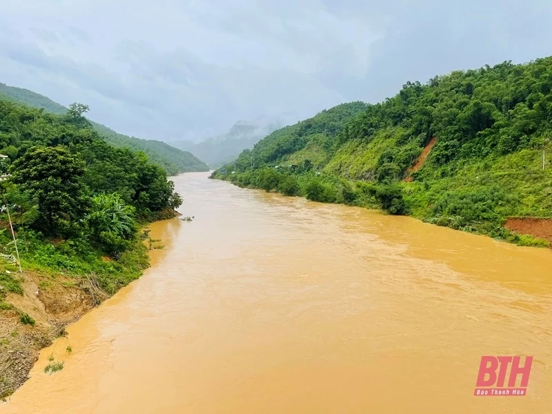 Cảnh báo lũ trên các sông khu vực Thanh Hóa
