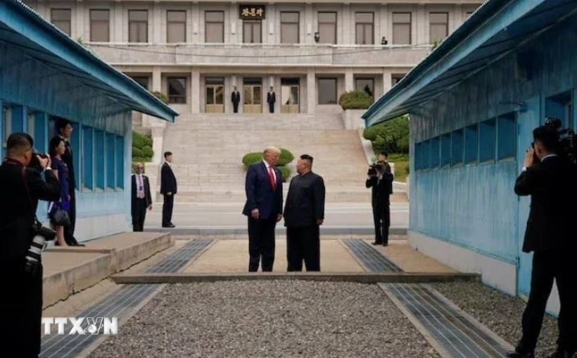 Triều Tiên xóa sổ di sản thống nhất tại làng đình chiến Panmunjom