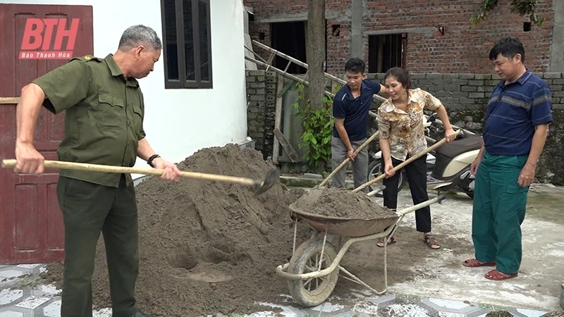 Vĩnh Lộc: Đồng loạt khởi công xây dựng nhà ở cho người có công với cách mạng, thân nhân liệt sĩ 