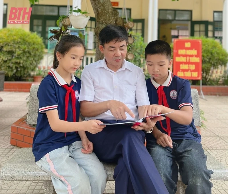 Thầy Lê Quang Tám tâm huyết với sự nghiệp trồng người