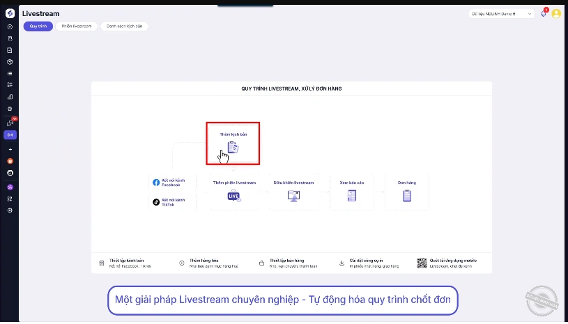 MISA eShop v2 ra mắt tính năng bán hàng trên livestream