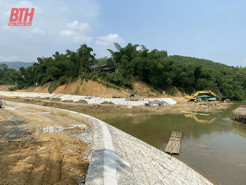 Lang Chánh: Đẩy nhanh tiến độ thi công các công trình phòng, chống thiên tai