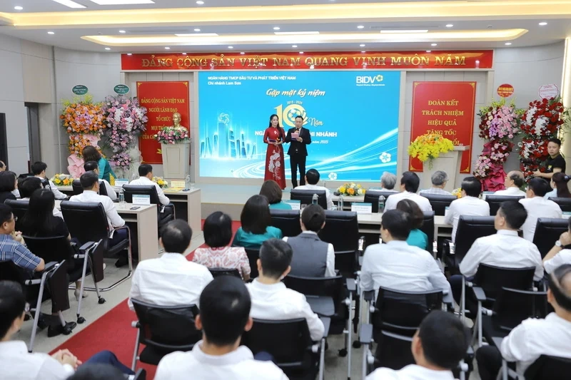 BIDV Lam Sơn kỷ niệm 10 năm thành lập - Vững bước hôm nay, chinh phục tương lai