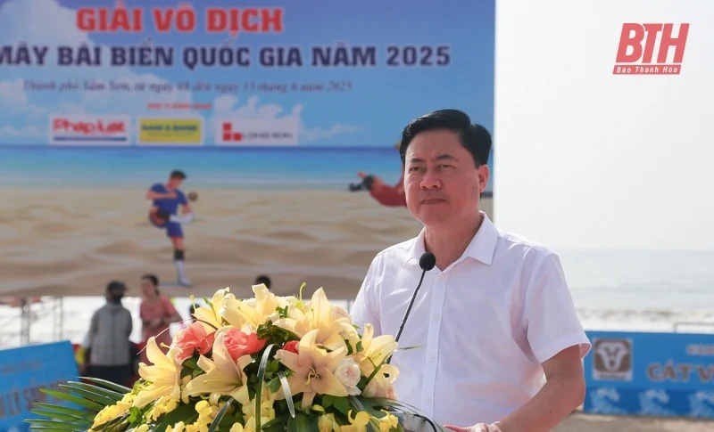 Khởi tranh Giải vô địch cầu mây bãi biển quốc gia năm 2025