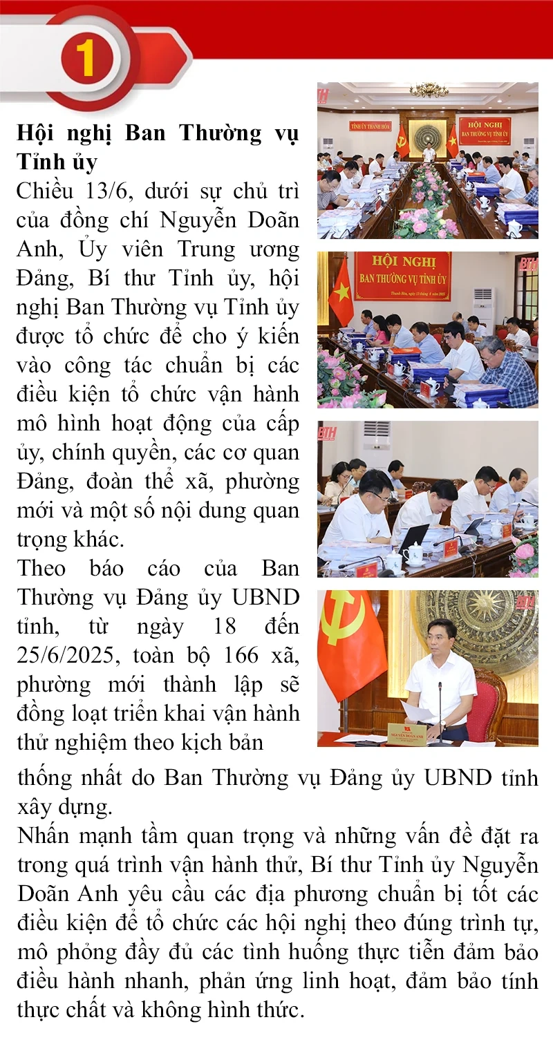 Những sự kiện nổi bật trong tuần