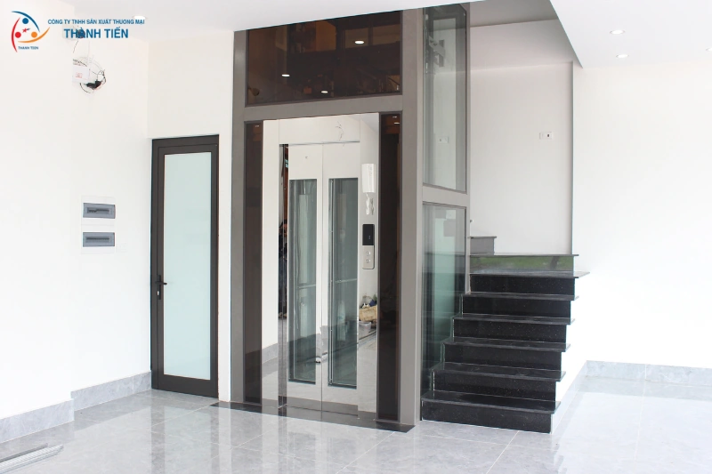 Top 5 mẫu thang máy gia đình đẹp, sang trọng, đáng lắp nhất hiện nay