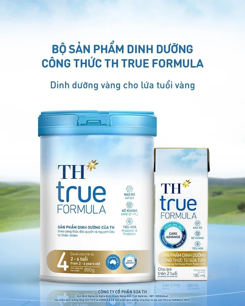 Tập đoàn TH và dấu ấn tiên phong trong xu hướng sản phẩm giảm đường vì sức khỏe