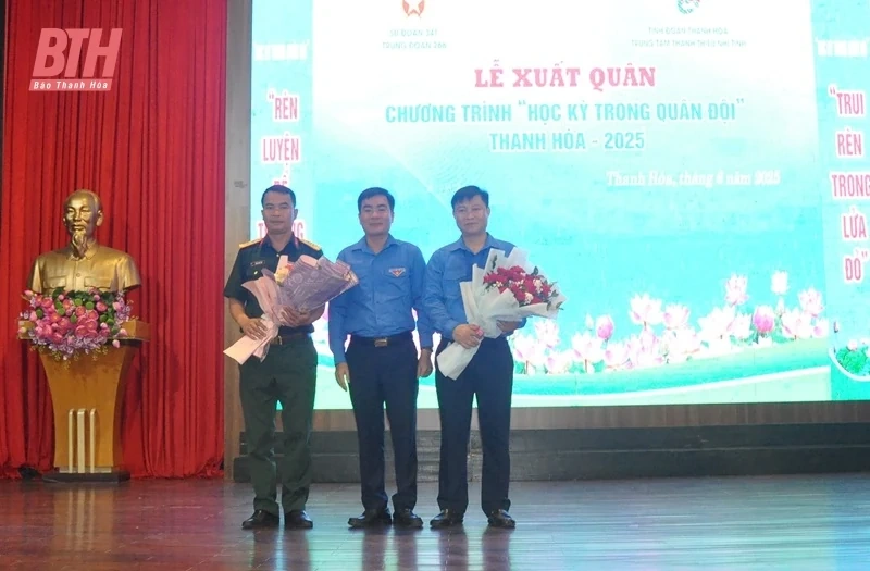 325 chiến sỹ nhí xuất quân “Học kỳ trong Quân đội” năm 2025