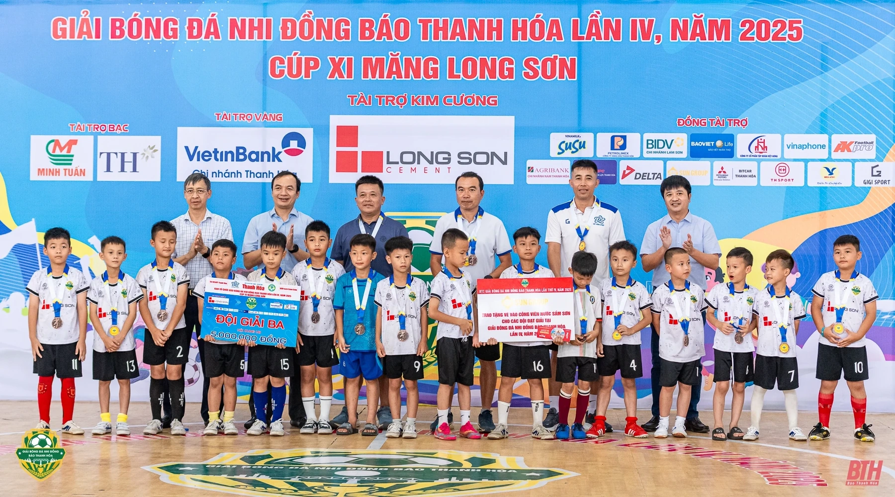 Những gương mặt xuất sắc được vinh danh tại giải Bóng đá Nhi đồng Báo Thanh Hoá lần thứ IV năm 2025 - Cúp Xi măng Long Sơn