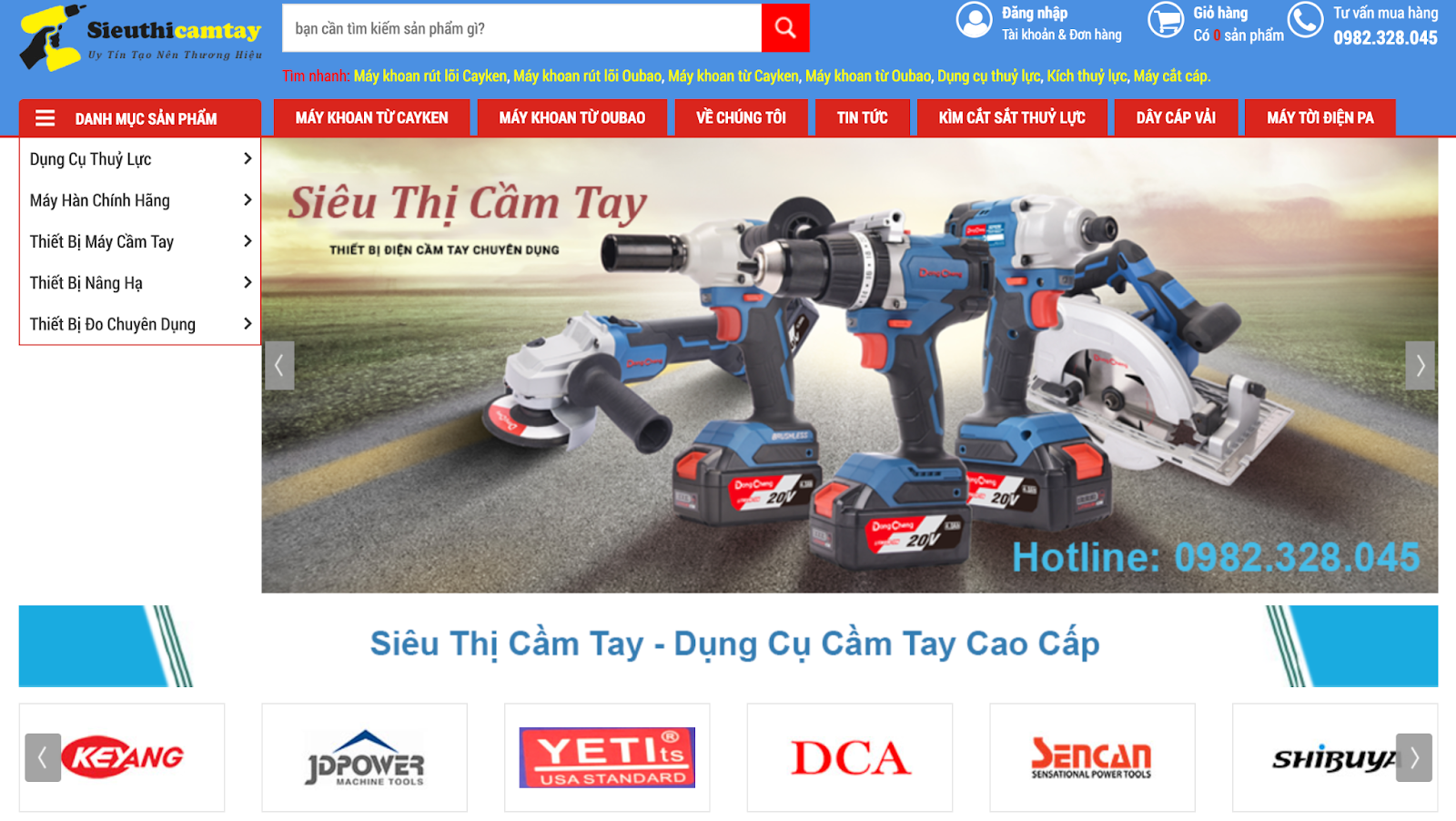 Giải pháp cho thiết bị kích thủy lực và pa lăng xích kéo tay chính hãng