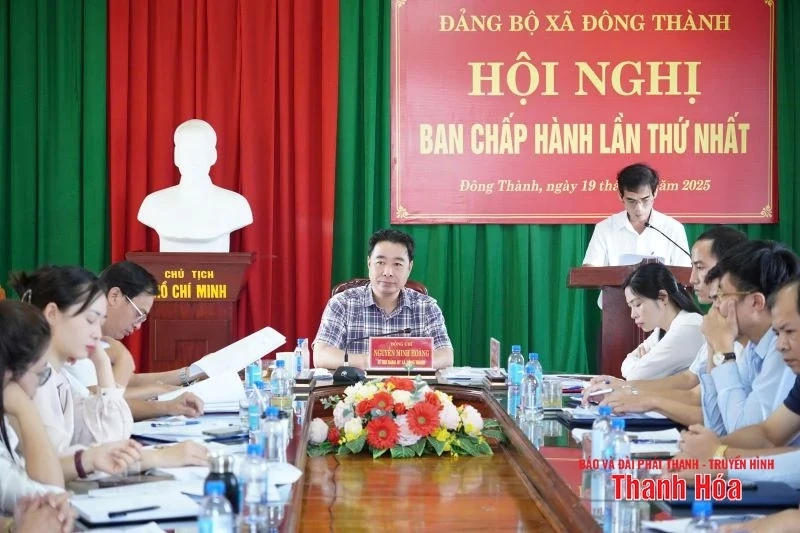 Hậu Lộc diễn tập vận hành thử nghiệm hoạt động các xã mới