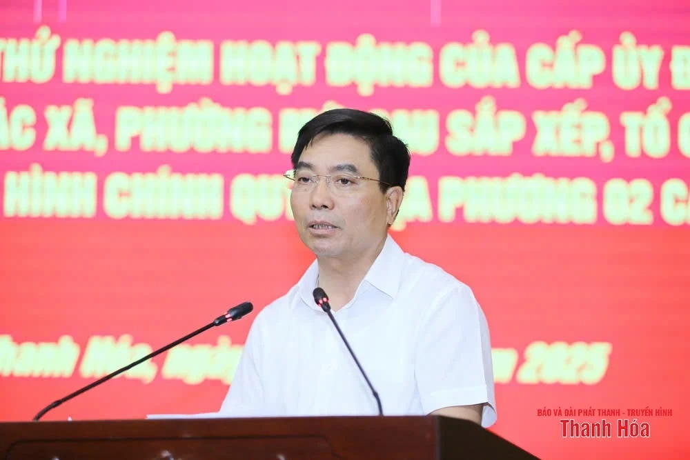 Thanh Hóa vận hành thử nghiệm hoạt động mô hình chính quyền địa phương 2 cấp