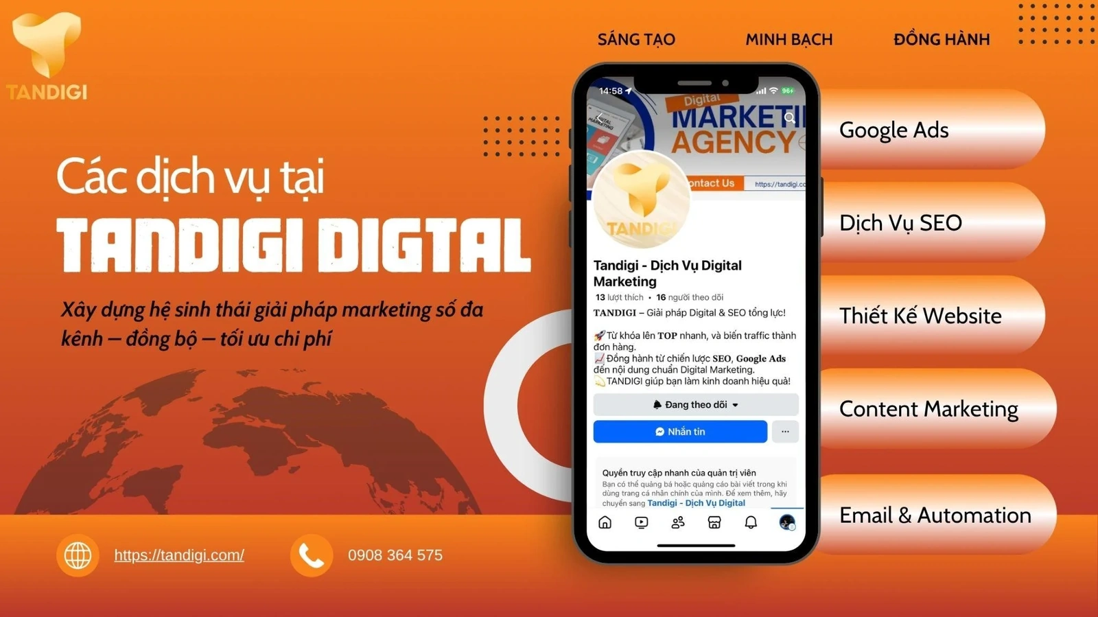 TANDIGI - Giải pháp SEO tổng thể giúp doanh nghiệp bứt phá trên Google