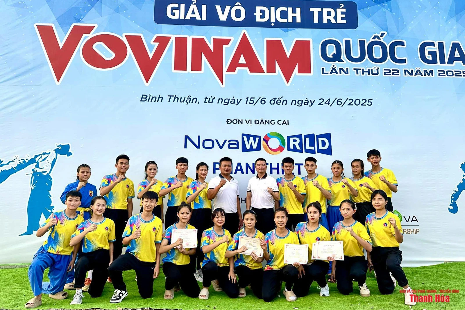 Vovinam Thanh Hoá giành 18 huy chương tại giải vô địch trẻ quốc gia 2025