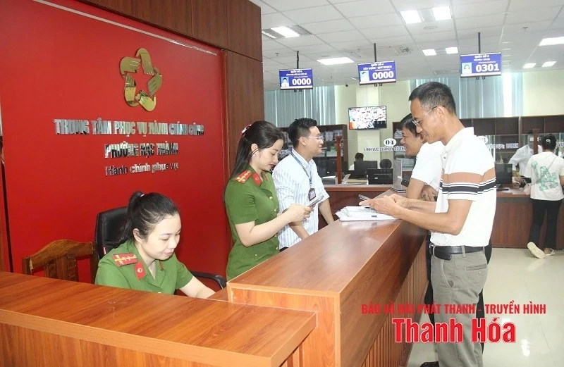 Thanh Hóa đứng thứ 4 cả nước về số lượng hồ sơ tiếp nhận trong ngày 1/7