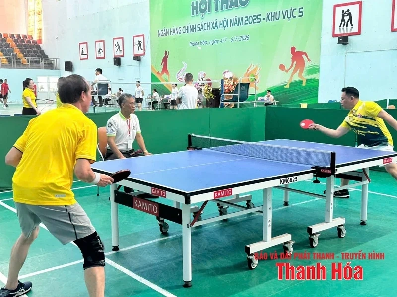 Khai mạc hội thao Ngân hàng Chính sách xã hội năm 2025 – khu vực V