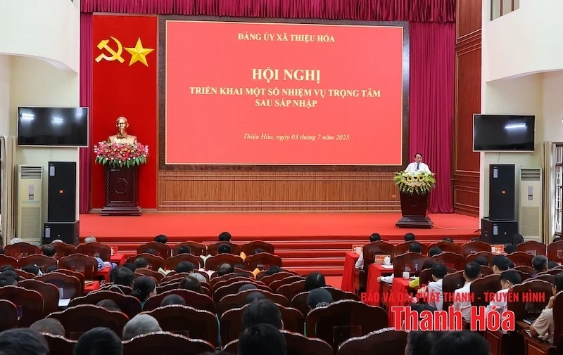 Xã Thiệu Hóa: Bắt nhịp nhanh để tập trung phát triển