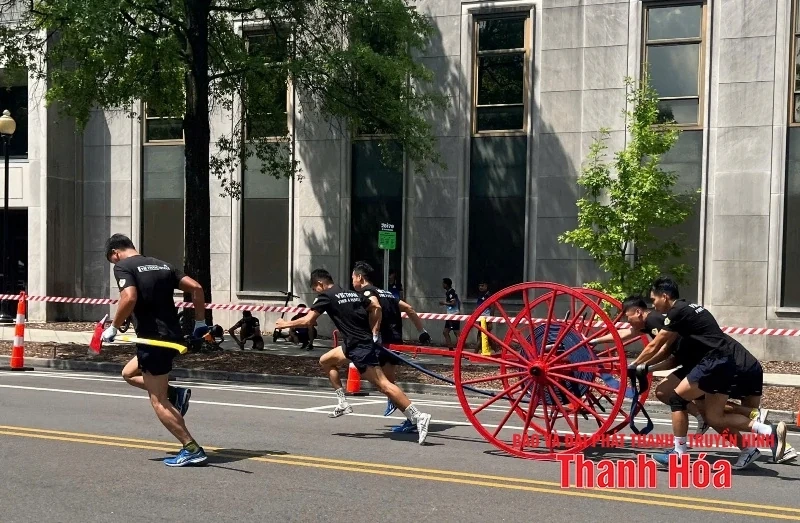 Cán bộ, chiến sĩ cảnh sát PCCC Thanh Hóa dành 2 HCB tại Đại hội thể thao cảnh sát và cứu hỏa thế giới