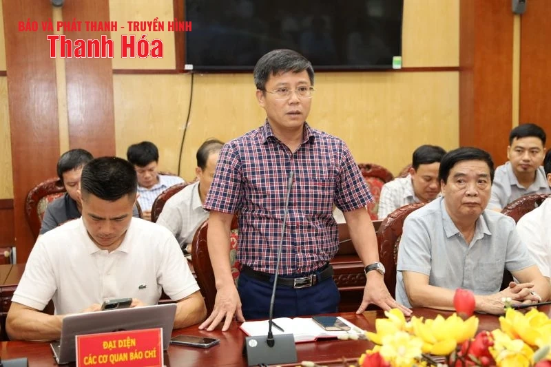 UBND tỉnh họp báo thông tin tình hình kinh tế - xã hội 6 tháng đầu năm 2025