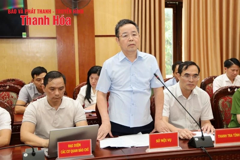 UBND tỉnh họp báo thông tin tình hình kinh tế - xã hội 6 tháng đầu năm 2025