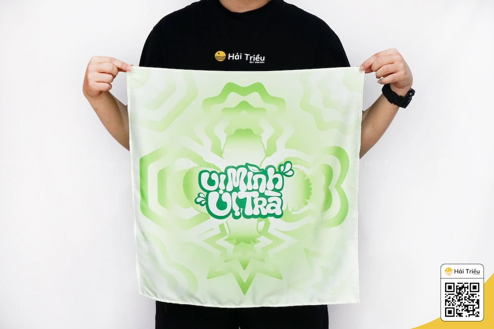 In Khăn Bandana Số Lượng Lớn tại Hải Triều: Báo Giá Tốt, Thiết Kế Không Giới Hạn
