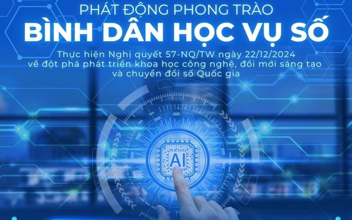 Tham gia các khóa học qua nền tảng “Bình dân học vụ số”