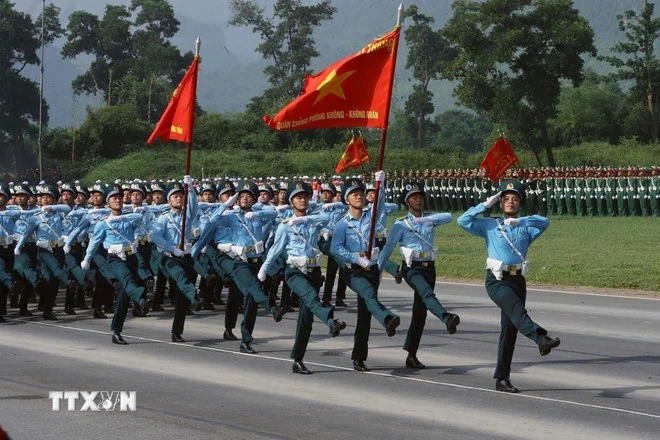 Lần đầu tiên Quân đội, Công an tổng hợp luyện chuẩn bị kỷ niệm 80 năm Quốc khánh
