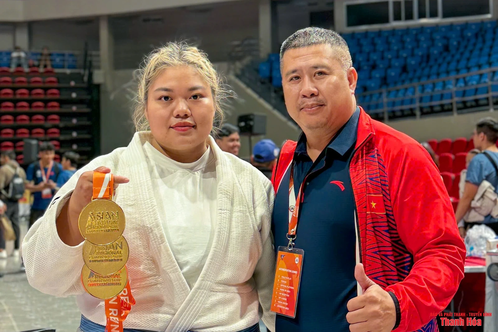 Thanh Trúc và các VĐV Thanh Hóa góp công lớn giúp Jujitsu Việt Nam nhất toàn đoàn giải vô địch Đông Nam Á 2025