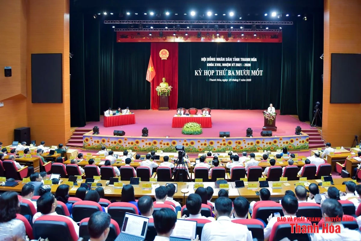 Khai mạc trọng thể Kỳ họp thứ 31, HĐND tỉnh Thanh Hóa khóa XVIII